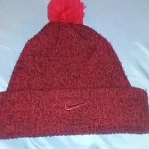 red beanie